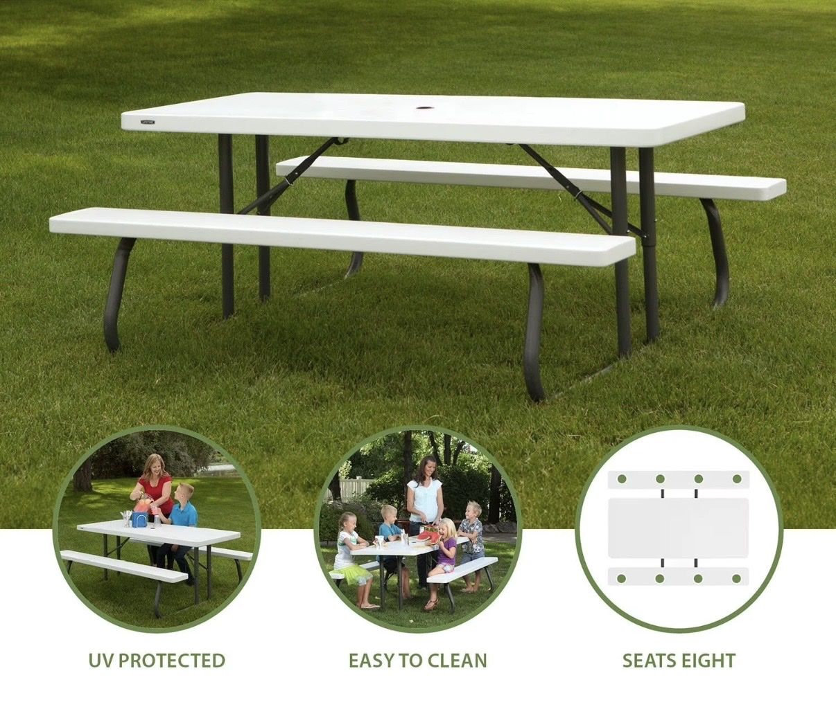 Lifetime 6-foot Picnic Table