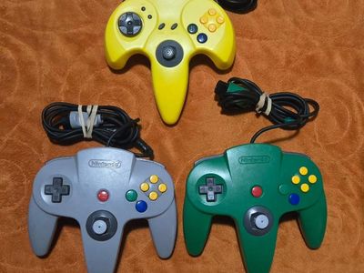 N64 controllers $10 each! Trades considered!