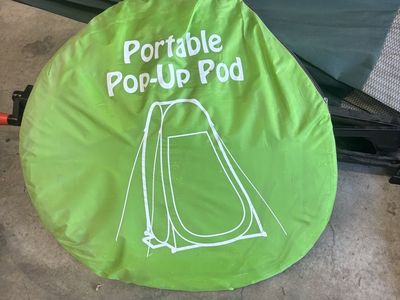 Portable pop up pod