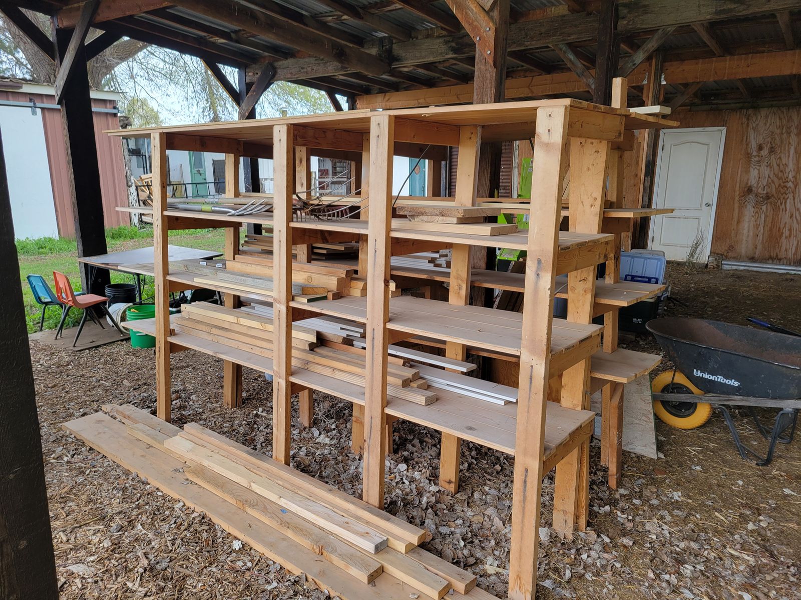 Wooden Shelves