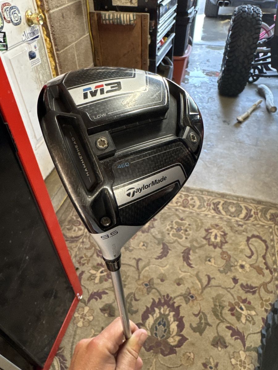 TaylorMade M3 460 Driver 9.5 Degree Loft Adjustable Golf Club LEFT Handed