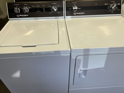 Speed Queen Washer and Dryer Matching, Stainless Tubs, With Warranty!
