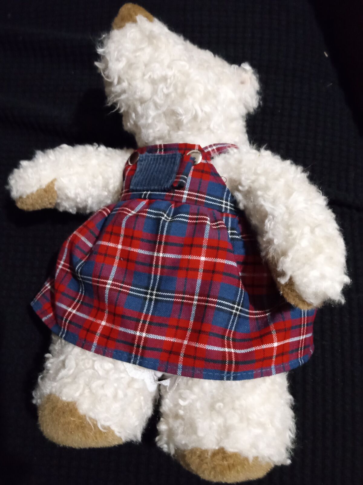 Sweet dreams polar teddy bear with dress toy stuffed animal