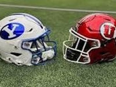 BYU at Utah Football - Row 6 midfield near aisle - BYU/visitors sideline