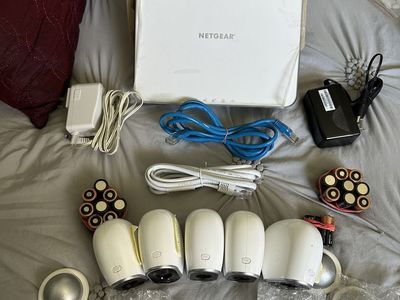 Arlo Wireless Security System (Netgear) $85 OBO.