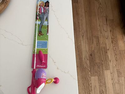 Kids Barbie fishing pole