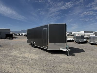 2026 ALCOM 8.5x24 XLT Pro Aluminum Enclosed Car Hauler