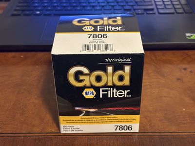 NAPA Gold Filter 7806 Oil Filter Volvo, Land Rover LR2