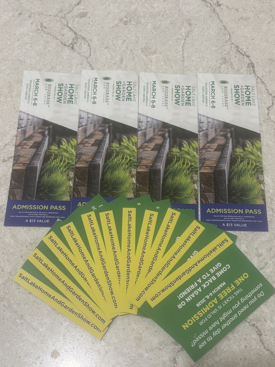 15 Tickets To The Salt Lake Home Show