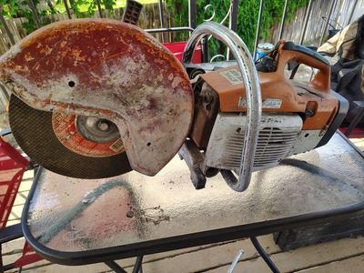 STIHL TS 400 Gas Cut-Off Saw - Used, Industrial Power Tool