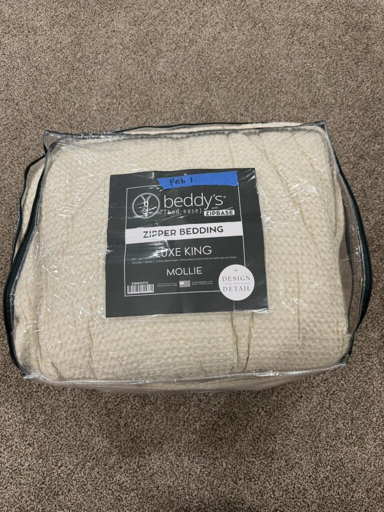 Beddys KING Mollie Minky Zipbase