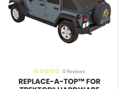 Wrangler soft top