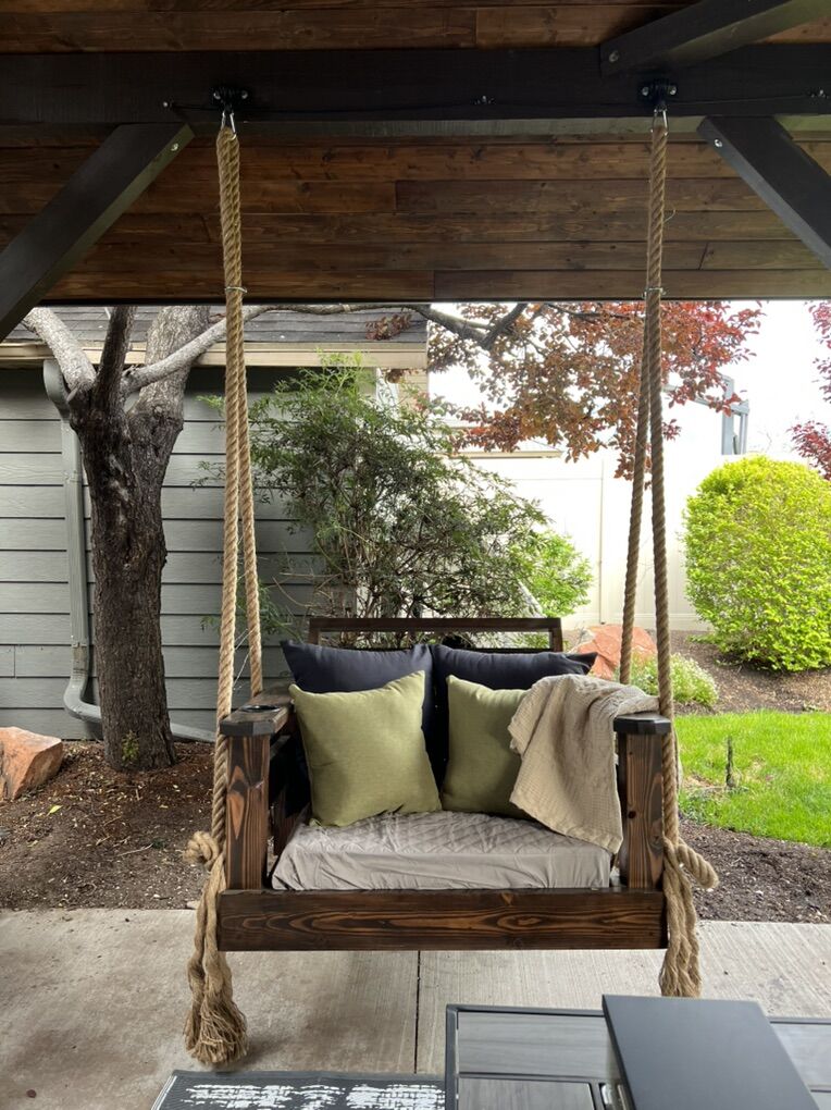 Custom Single-Person Porch Swing