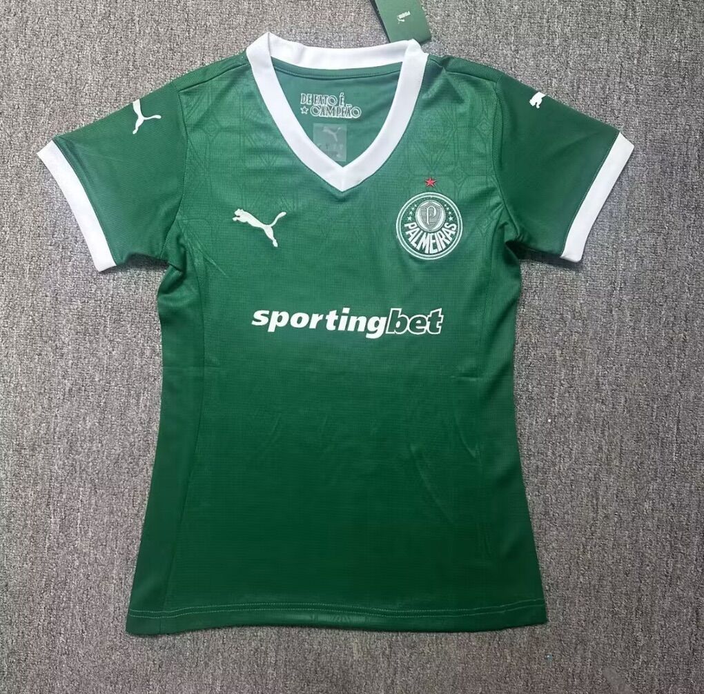 SE Palmeiras  | XS | 2025 Home Jersey with Natasha