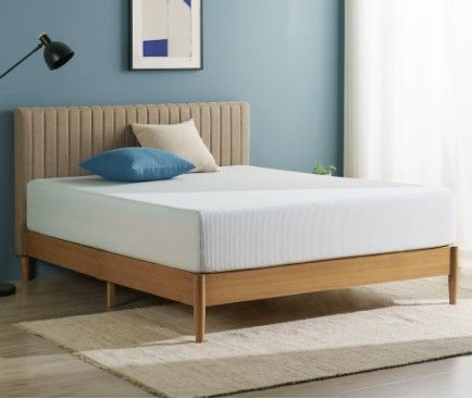 New - Zinus Green Tea Cooling Gel Queen 10" Memory Foam Mattress