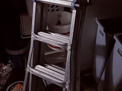 Werner 21' Folding Extension Ladder