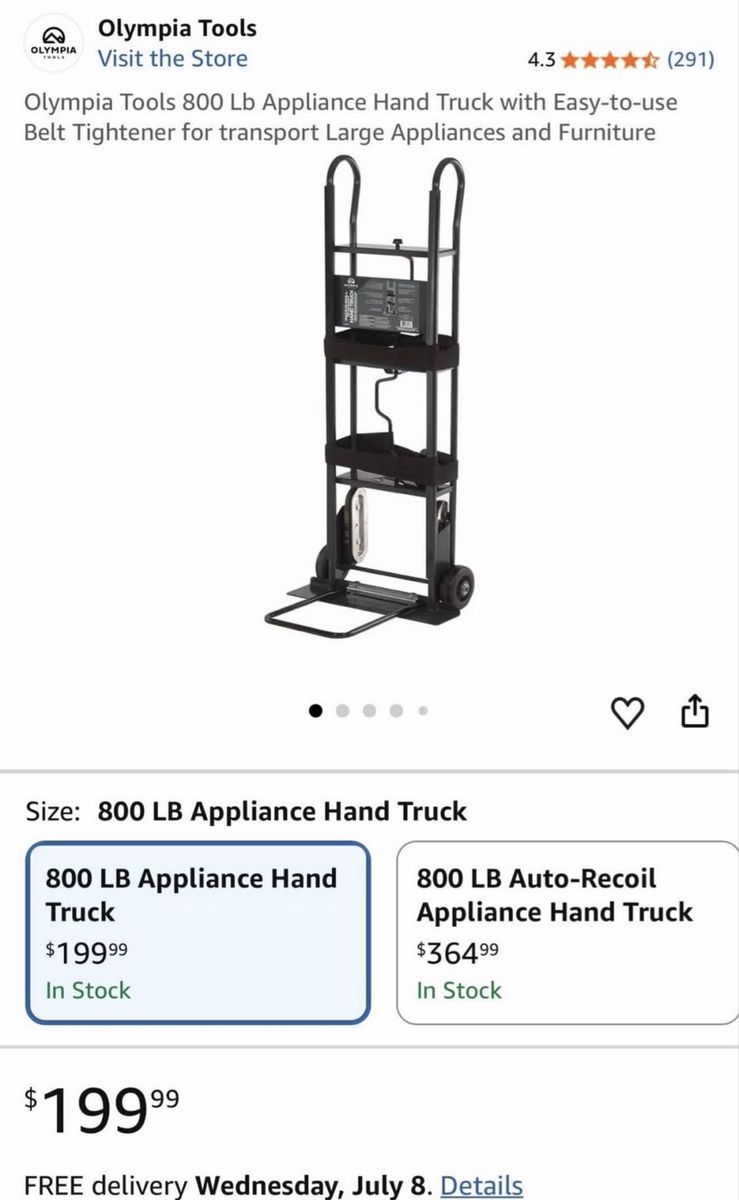 New hand truck