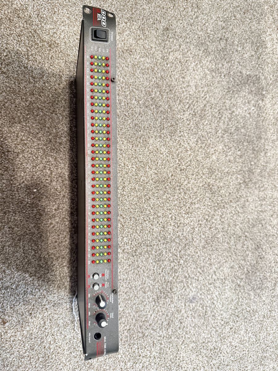 DOD SR RTA Real Time Audio Analyzer Rackmount Unit