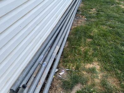 Batting cage frame