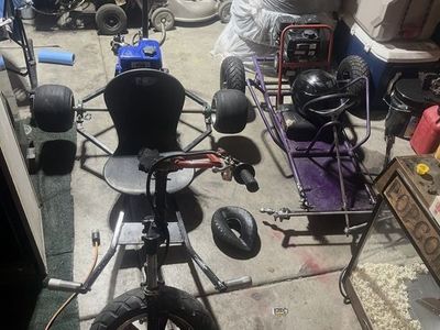 Custom Drift Trike w/ Predator 212cc Engine - Loud, Fast, High Torque, Ready to Ride