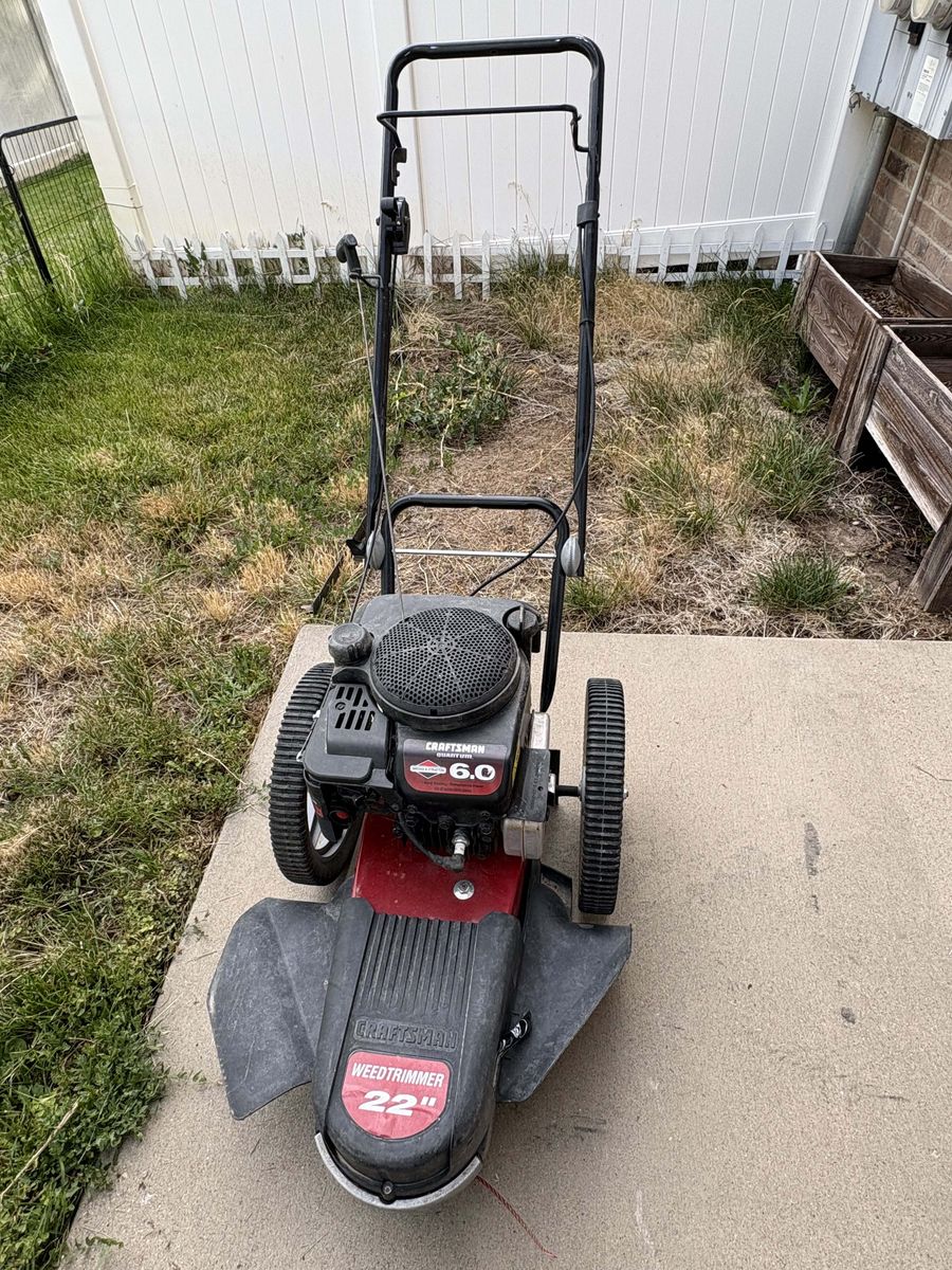 Craftsman 22" Cut Wheeled Trimmer