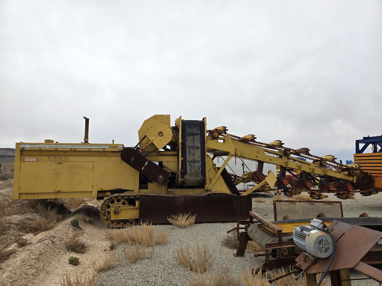 1970 Parsons 355 Tracked Trencher Bucket Wheel # 4382