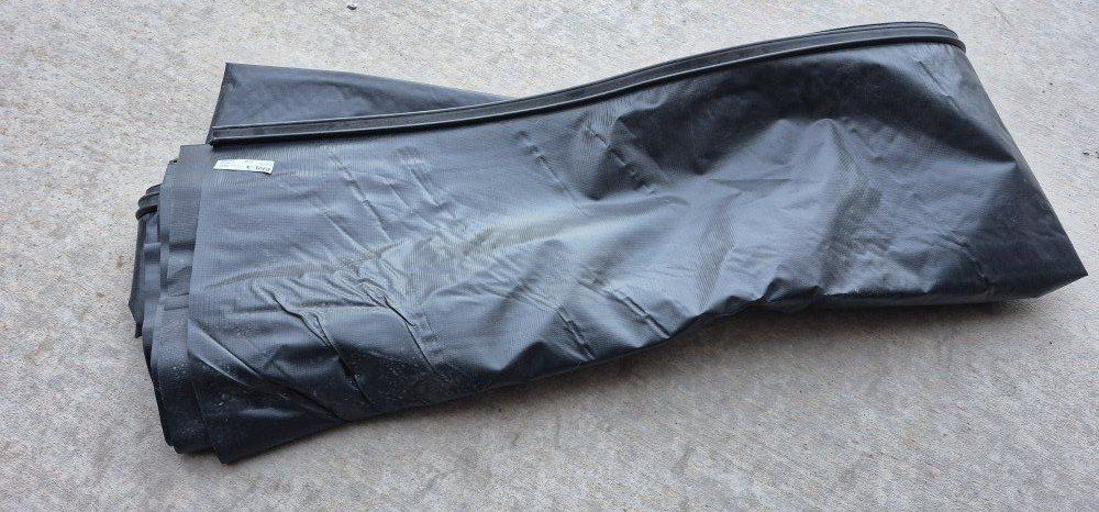 18 ft Awning Fabric Black