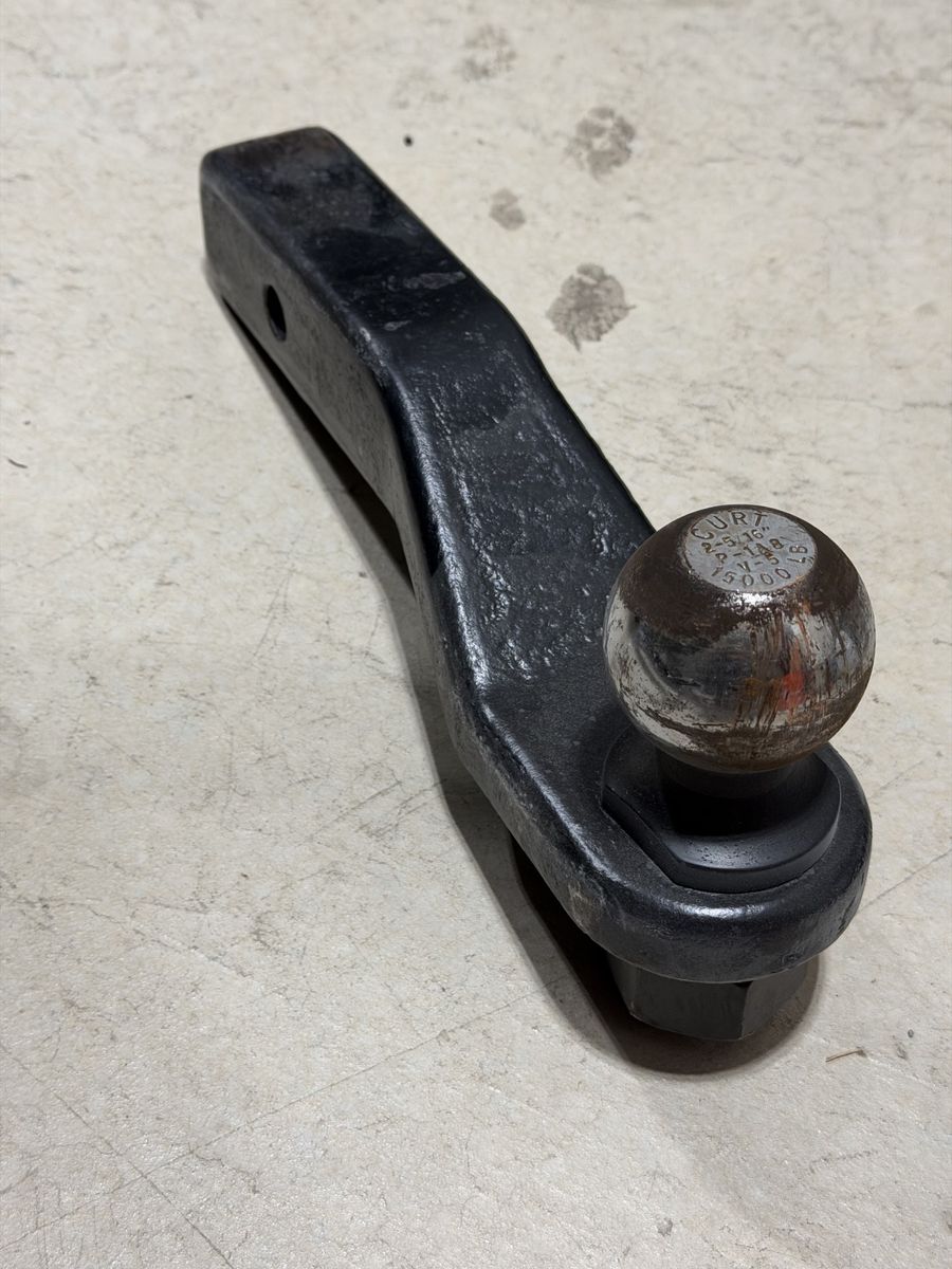 Curt Hitch 2 5/16” ball 2” shank 15,000 pounds