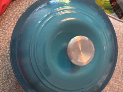 Tramontina 4 Qt. Enameled Cast Iron Dutch Oven Teal/Turquoise