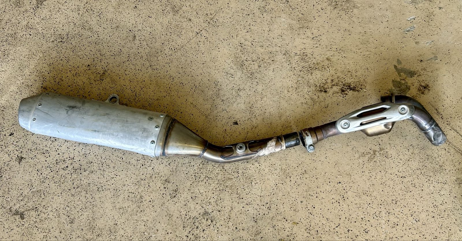 OEM Kawasaki KX450 2023 Dirt Bike Full Exhaust System Pipe Muffler Header