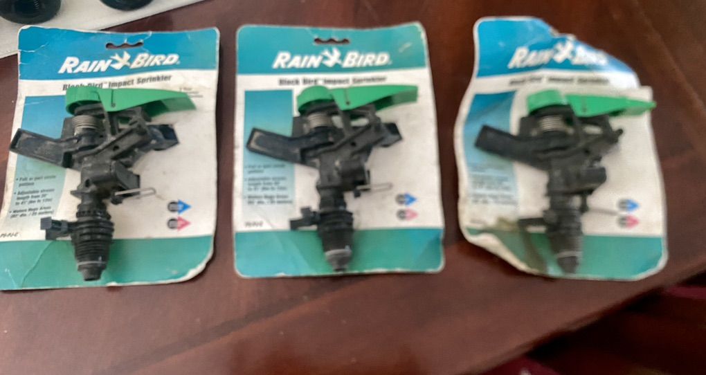 3 Black Bird Impact Sprinkler (model P5-PJ-C)