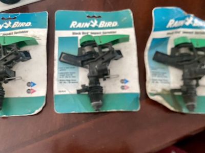 3 Black Bird Impact Sprinkler (model P5-PJ-C)
