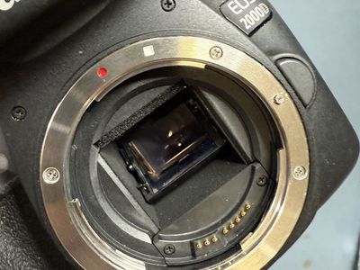 Canon 2000D with 3 lenses