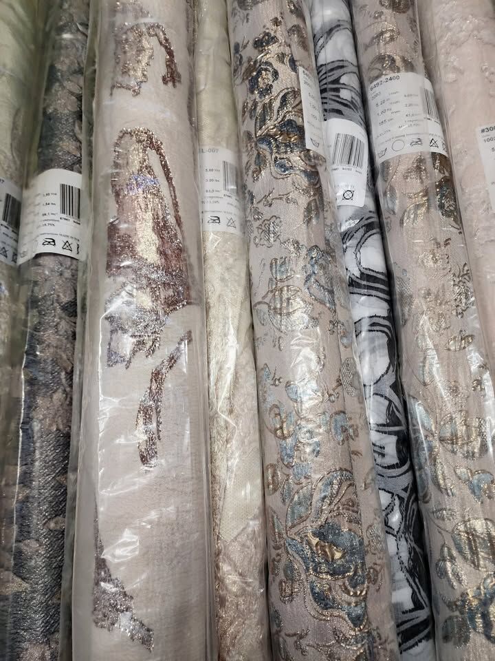 Imported Fabric Rolls with various Yrds Materials and Designs