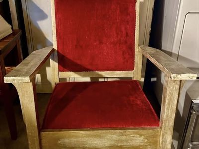 Mission style rocking chair antique
