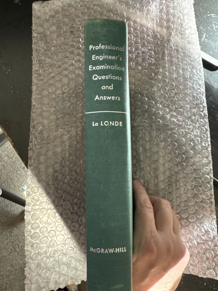 Vintage Engineering: PE Exam Q&A