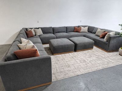 XL COSTCO 12PC MODULAR SECTIONAL - FREE DELIVERY