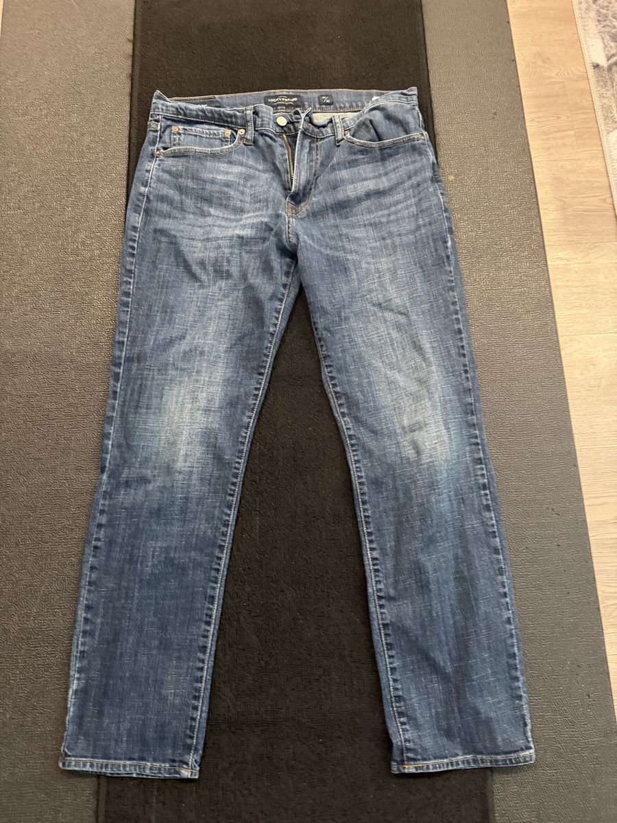 Lucky Brand Men's Blue Denim Jeans Size 34x32