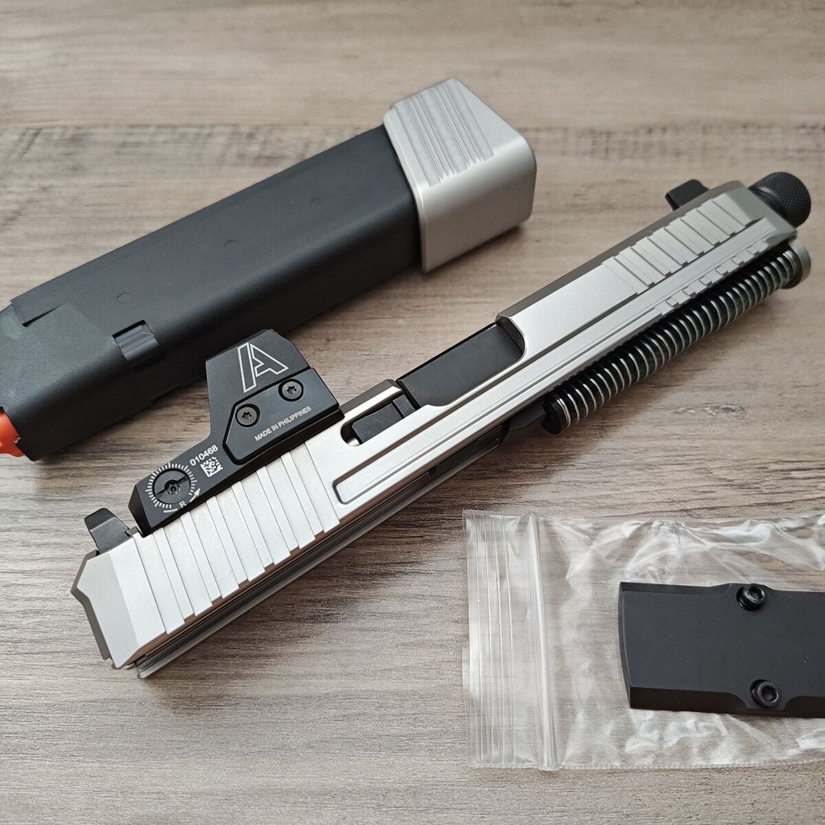 Complete Glock 17 Gen 3 Slide and Extended Mag G17