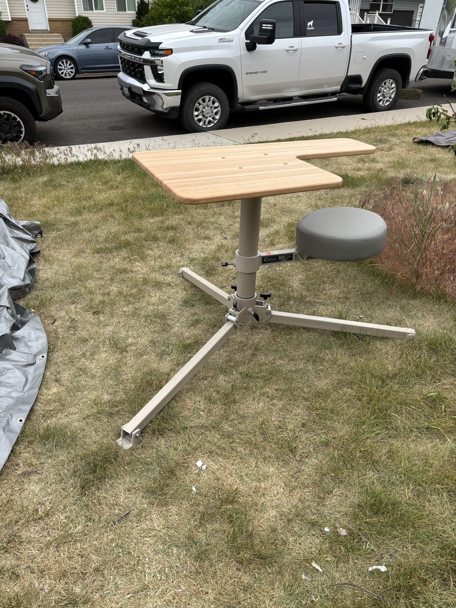 Caldwell Steady Rest NXT Shooting Bench with Adjustable Height and Ambidextrous Design $200/obo