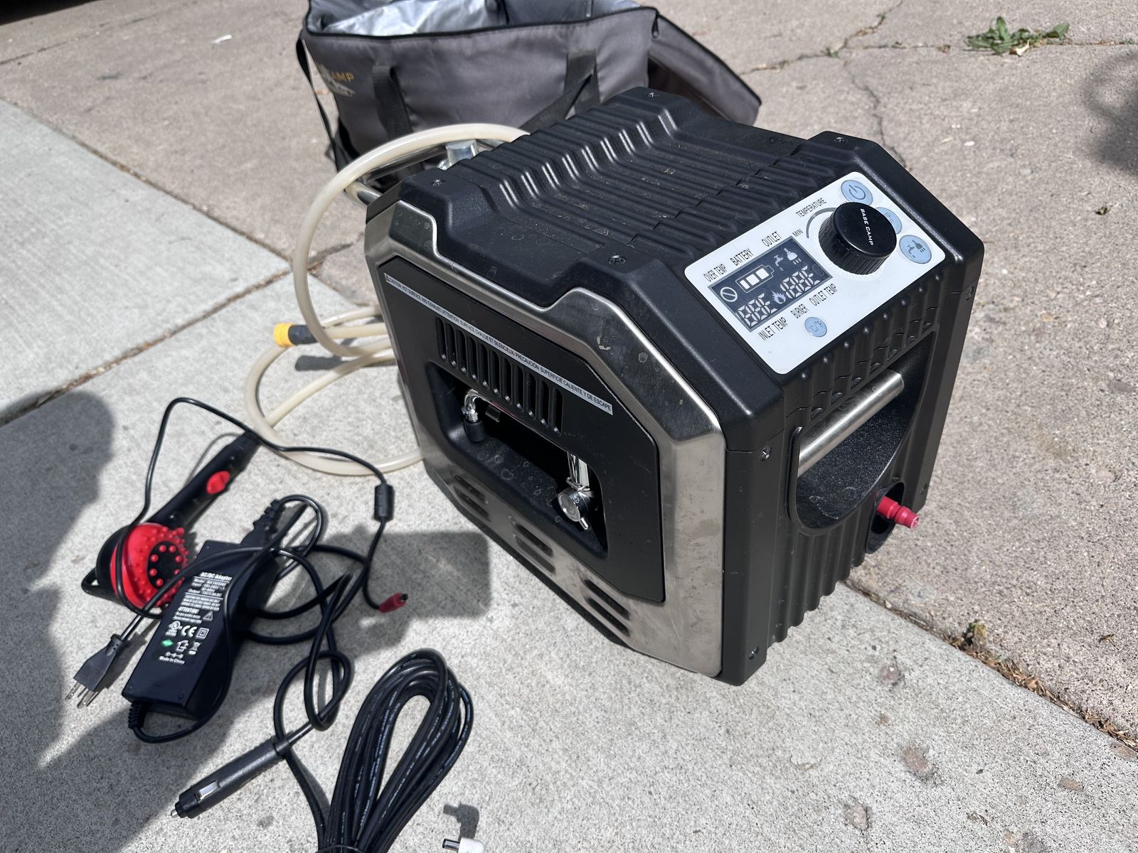 base camp boss hot water heater