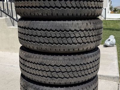 275/70R18 Bridgestone Dueller AT Load E New