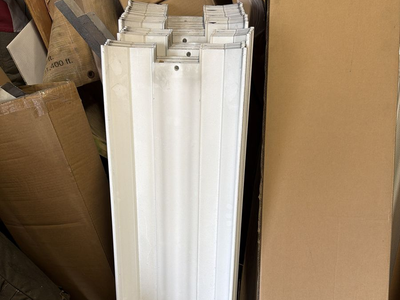 12“ x 4‘ long metal light shades or gutters