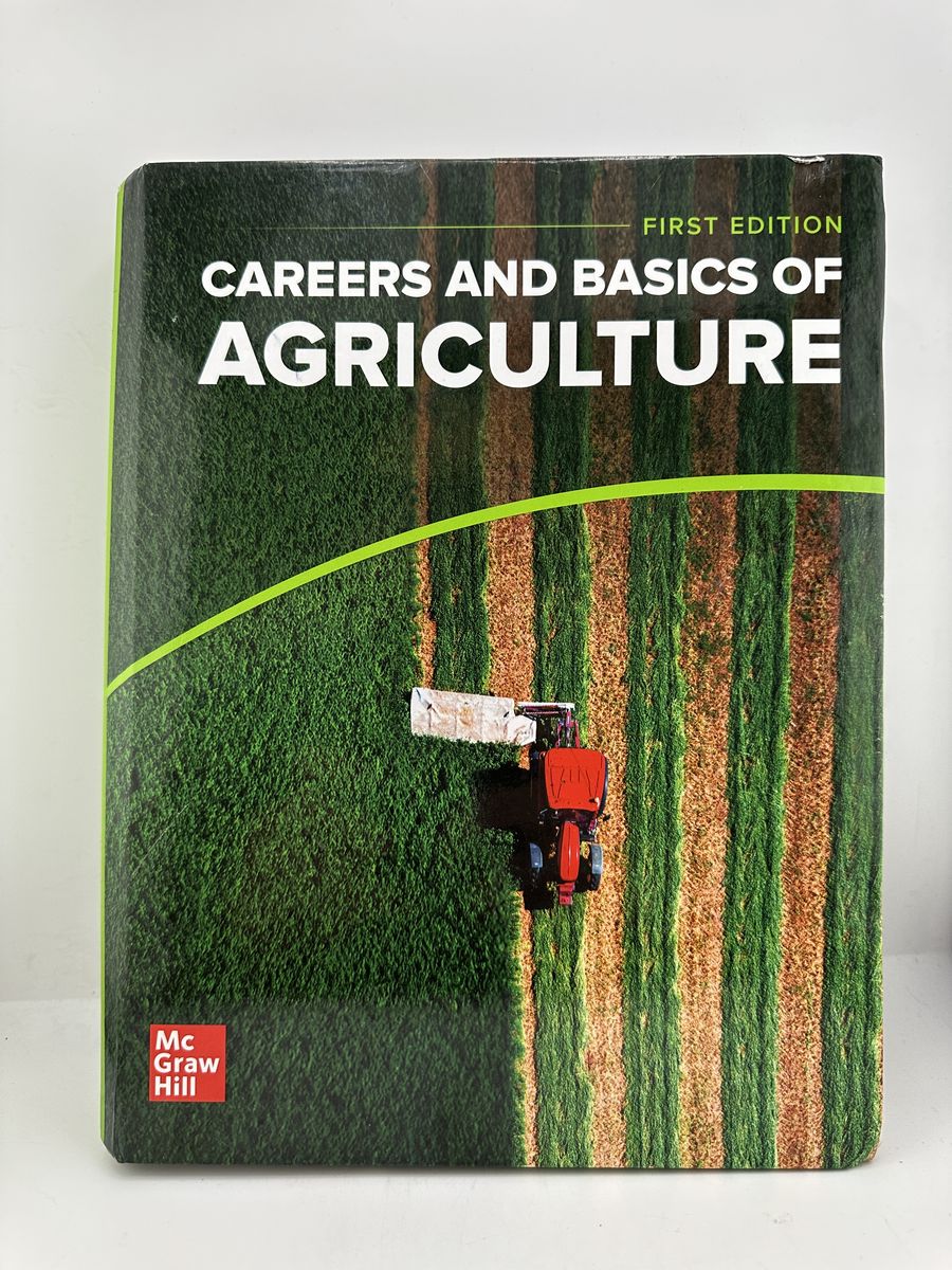 Careers and Basics of Agriculture First Edition McGraw Hill Hardcover Textbook