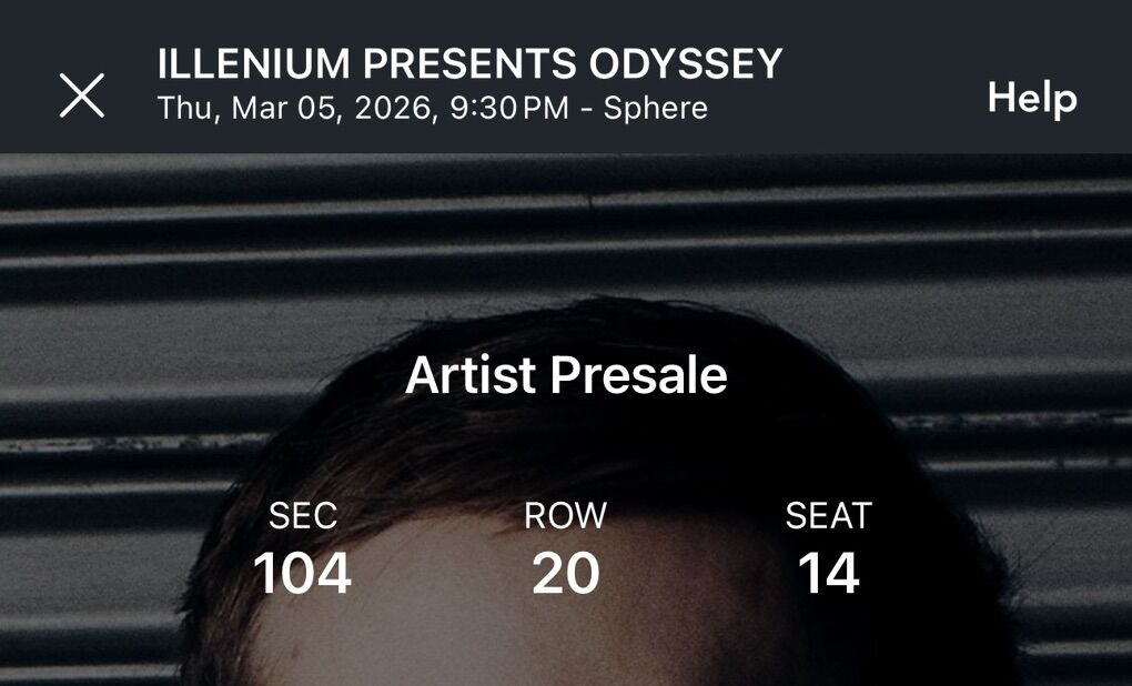 Illenium SphereTicket opening Night
