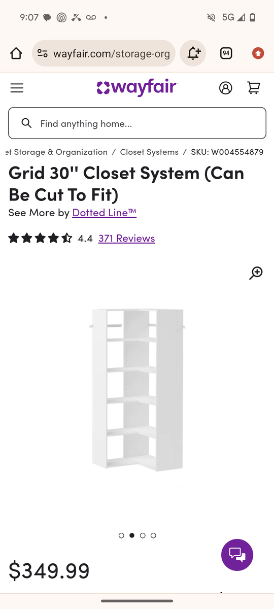 Closet Shelf System