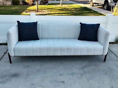 Modern Sofa Light Gray