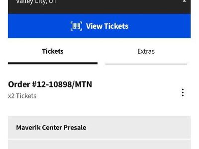 The Avett Brothers Concert Tickets - Maverik Center, West Valley City, UT - July 17, 2026 - Sec 115, Row 6, Seats 15-16
