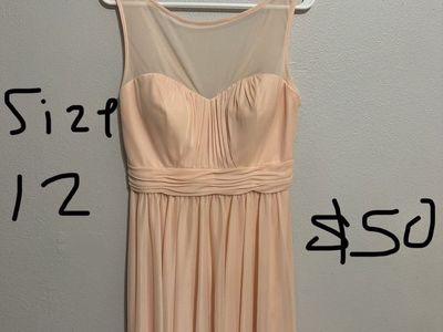 David’s Bridal Bridesmaid Dress