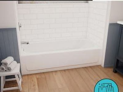 New Bathtub Left Drain Aloha Plus 60 in. x 32 in.